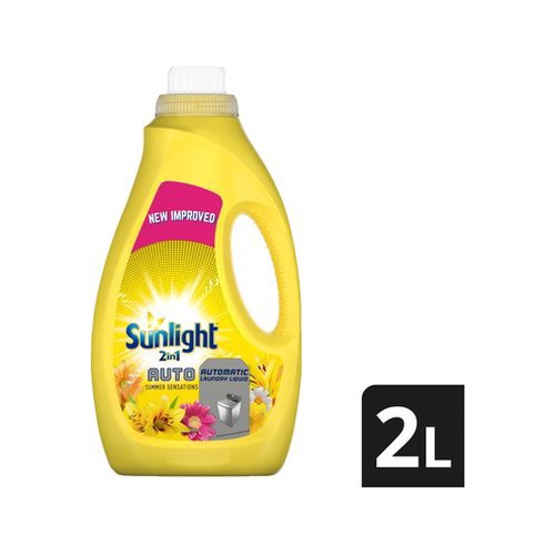 Sunlight Summer Sensations 2in1 Auto Washing Powder Detergent 2kg
